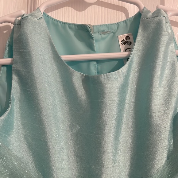 Mint Green Party Dress - Picture 3 of 4